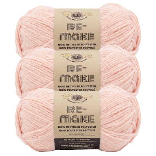 3 Pack Lion Brand® Re-Make Yarn